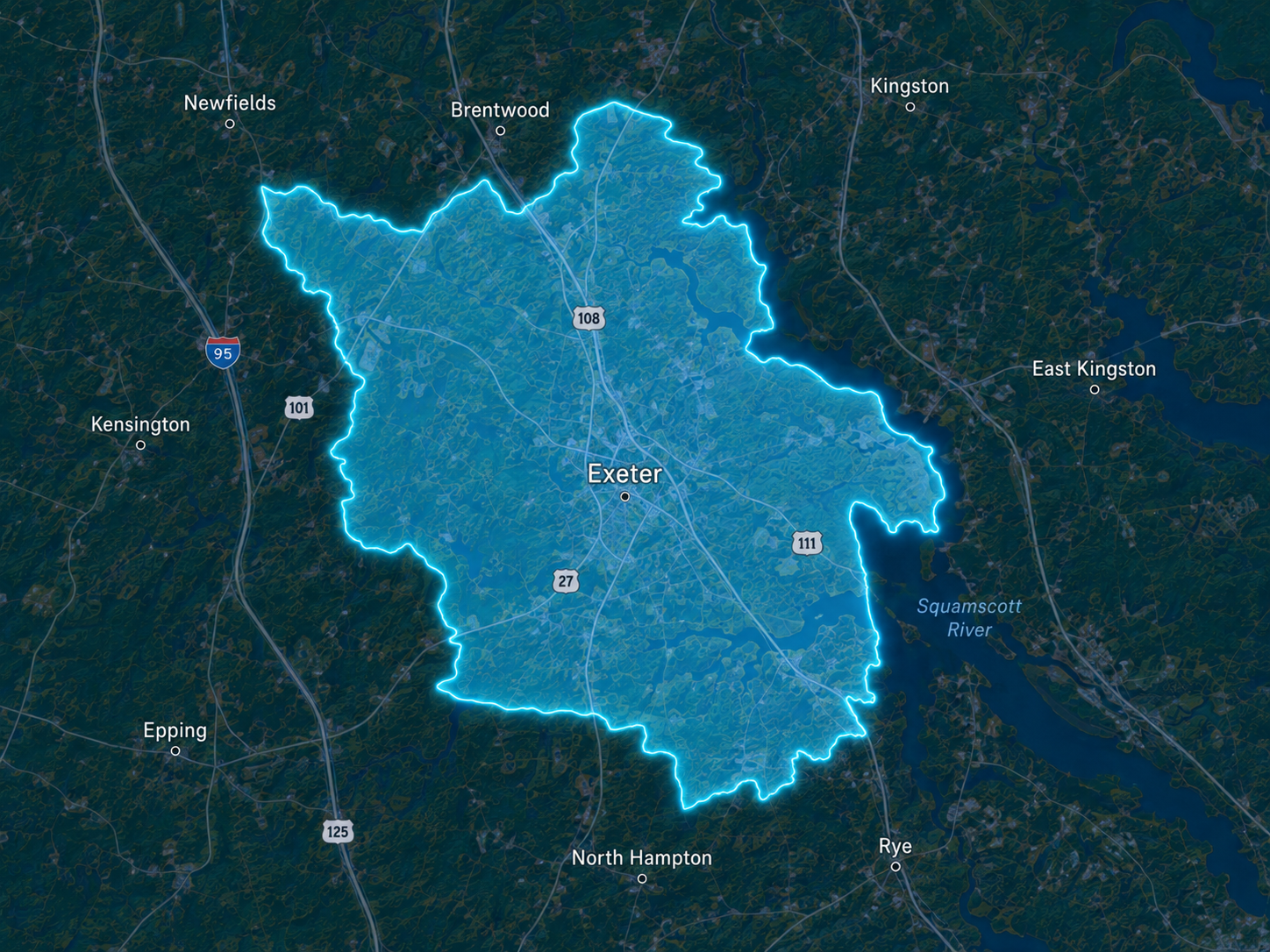 Ductless Brothers mini-split and condenser cleaning service area near Exeter, New Hampshire