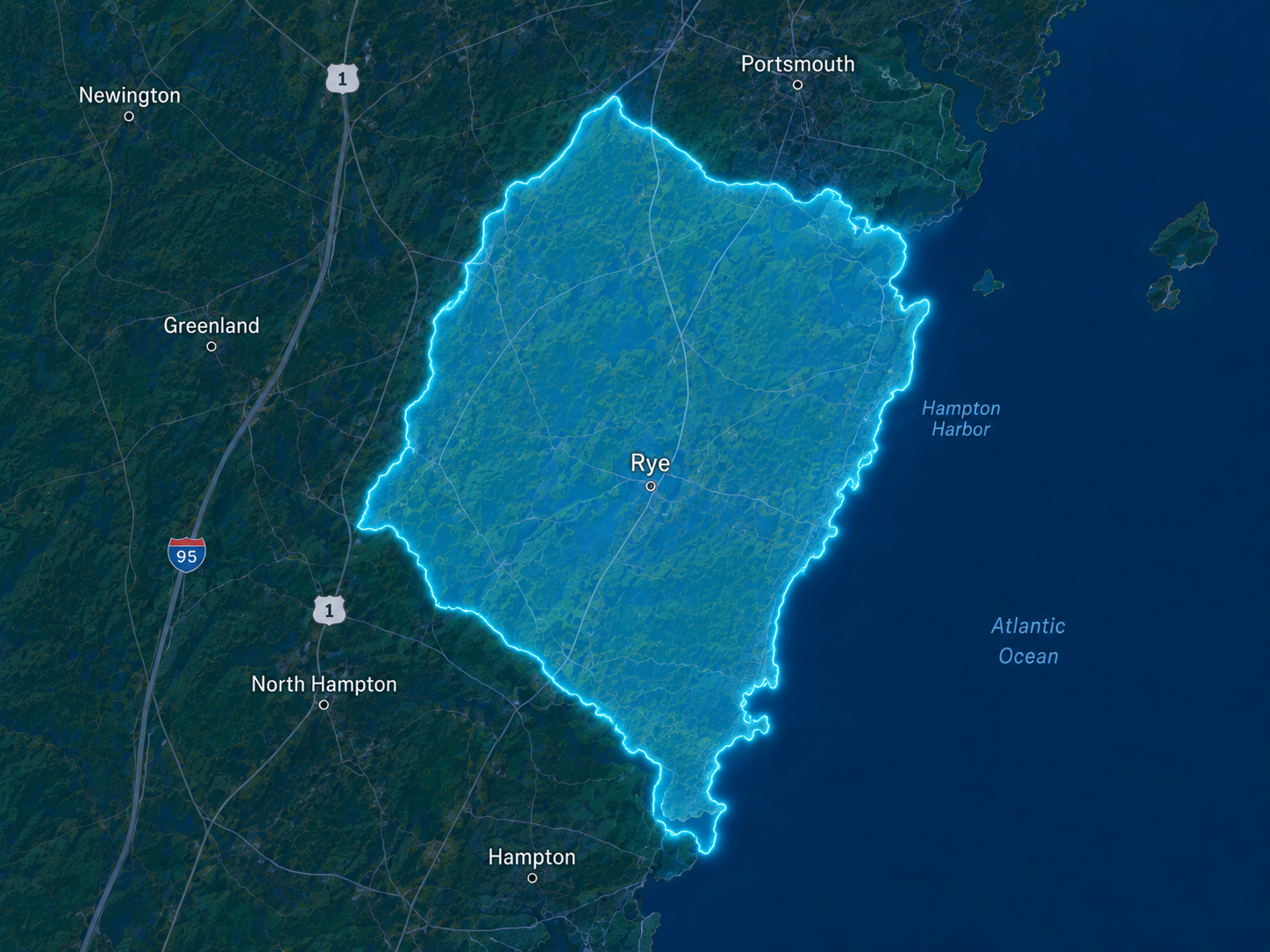 Ductless Brothers mini-split and condenser cleaning service area near Rye, New Hampshire