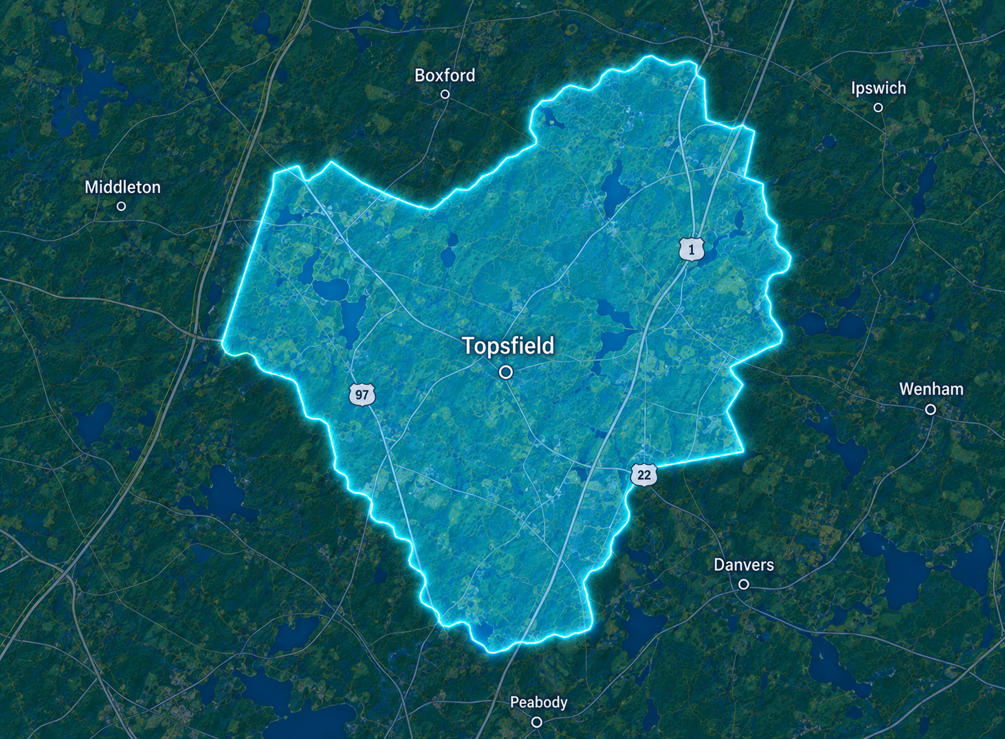 Ductless Brothers mini-split and condenser cleaning service area near Topsfield, Massachusetts